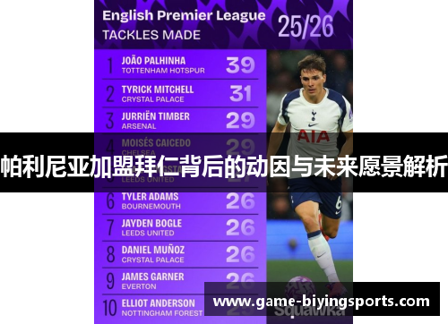 帕利尼亚加盟拜仁背后的动因与未来愿景解析